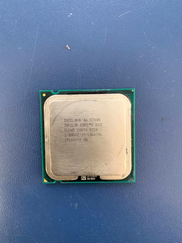 Processador Intel Core Duo E7400 Slgw3 2.80ghz/3m/1066/06