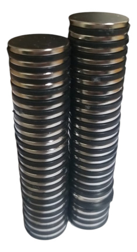 Iman De Neodimio 19x2 Mm Alta Potencia 2 Unidades