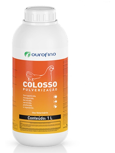 Imagem 1 de 1 de Colosso Pulverizacâo 1l Ouro Fino Antiparasitario C/ Medidor