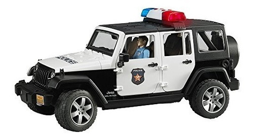 Jeep Rubicon Coche De Policia Con Policia