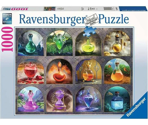 Puzzle Poción Mágica 1000 Pcs - Ravensburger