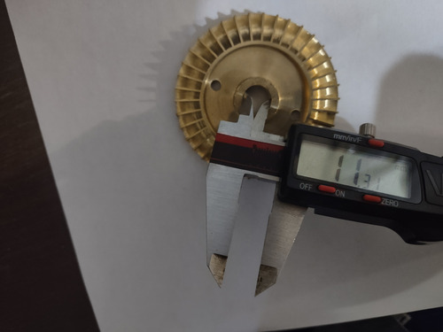 Impulsor De Cuña Para Bomba Truper Qb60 Periferica 1hp