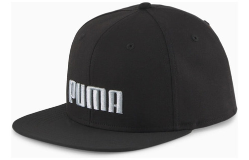 Gorra Cap Puma Flatbrim 024606 01 Black/gray Violet Logo