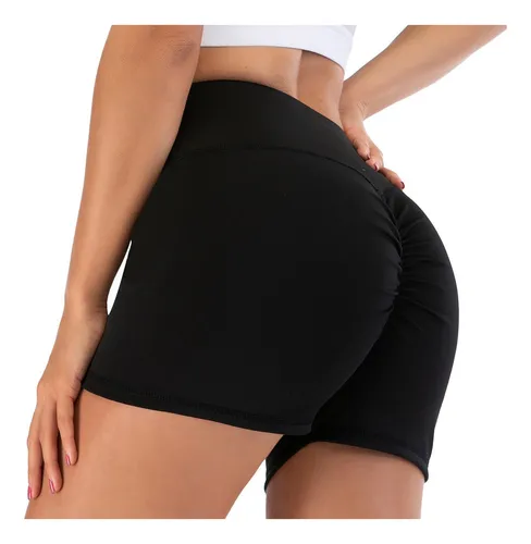 Lycra Corta Short Para Dama Gimnasio Y Deporte