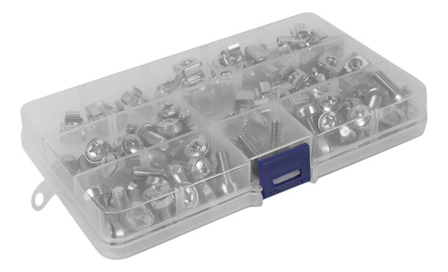 50 Conjuntos De Porcas De Gaiola De Hardware De Furo Quadrad