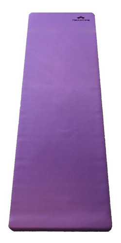 Imagen 1 de 5 de Colchoneta Caucho Tecnotips Mat Yoga Pilates Ejercicios Color Violeta