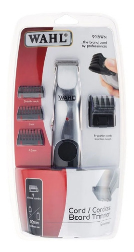 Imagen 7 de 10 de Cortadora De Pelo Wahl Timmer Groomsman Recargable 9 Piezas