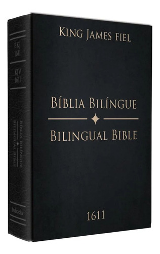 Bíblia Sagrada King James B K J 1611 Edição Especial Bilíngu