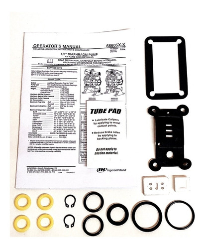 Kit Reparacion Seccion Bomba Diafragma 1/2 637141  C/detalle