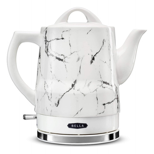 Bella 14743 Electric Kettle, 1.5 Liter, White Marble