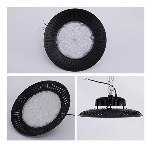 Luminaria Led Foco Ufo 200w Iluminación Lampara Para Galpon
