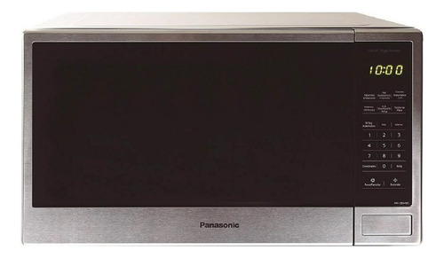 Horno De Microondas Panasonic Nnsb646sruh 1.3p Silver