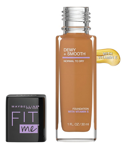 Maybelline Fit Me Dewy + Smooth Foundation Makeup Coconut 1