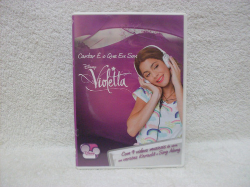 Dvd Original Violetta- Cantar É O Que Eu Sou