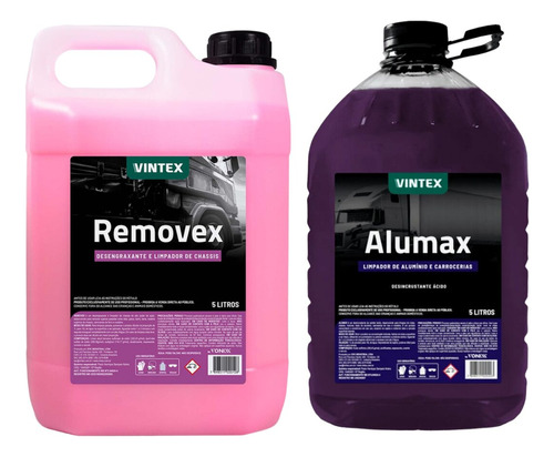 Kit Removex 5l E Alumax 5l Vintex By Vonixx