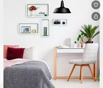 Comprar Repisas Estantes Rectangular Cubos Modernos En Ofertas!!