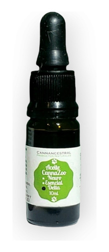 Aceite Cannazoo Delta 1700 Mg 10 Ml