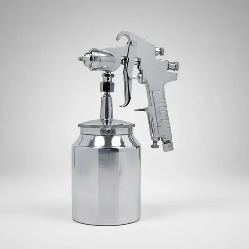 Pistola De Pintura Alta Produção Alumínio Worker 1l 104299 | Frete