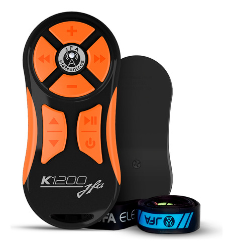 Controle Longo Alcance Jfa K1200 Laranja E Preto 1200m