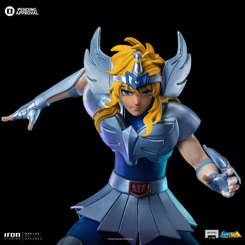 Estátua Cygnus Hyoga Saint Seiya Art Scale 1/10 Iron Studios