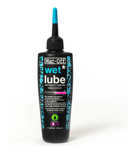 Lubrificante Muc-off Wet Lube Úmido 120ml