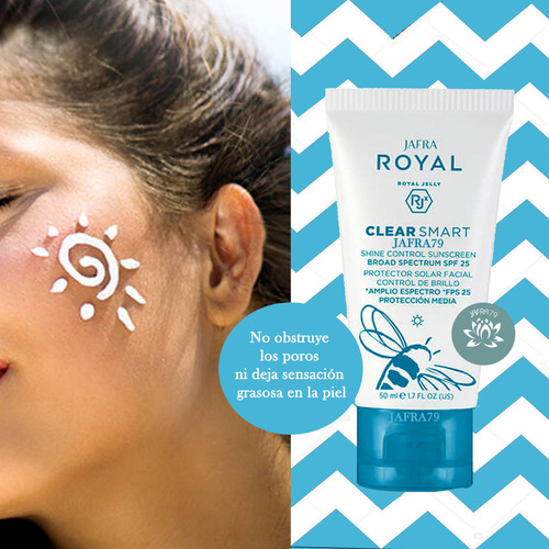 Factor Solar Facial Jafra Protector Clear Smart Piel Grasa