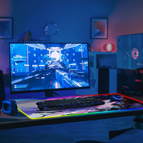 Gaiamat Xxl Rgb Gaming Alfombrilla De Ratón,alfombrilla D...