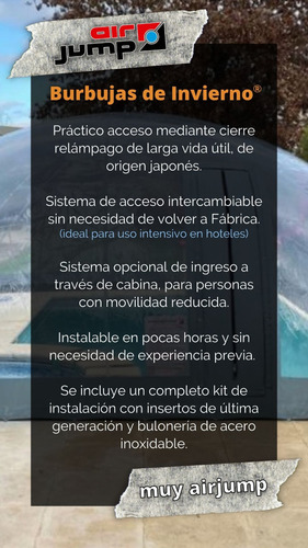 Imagen 5 de 8 de Cerramiento Para Piscinas Burbuja De Invierno