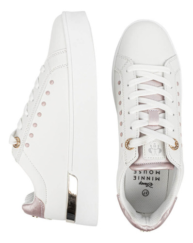 Zapatillas Urbanas Mujer Minnie Mouse 2-ny069 2-ny069 Lila -