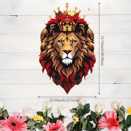 Decoración De Pared Con Cabeza De León, Decoración De
