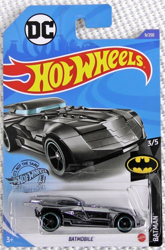 Hot Wheels Escala 1:64 #9 Dc Batmobile Batman 3/5 Batimovil