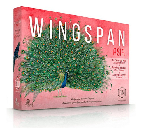 Asia Expansion Autojugable Wingspan Juego De Mesa