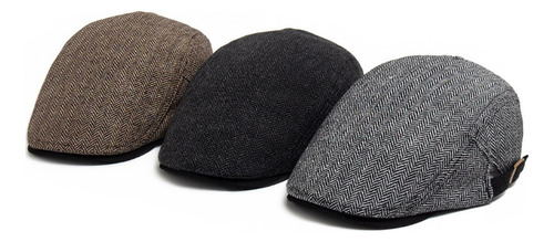 Sombrero De Algodón De Espiga Hombre Boina Primavera Otoño