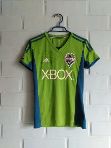 Camiseta De Mujer Seattle Sounders (mls) 2013-2015, adidas
