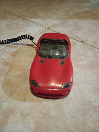 Telefono Fijo Auto Rojo Vipper