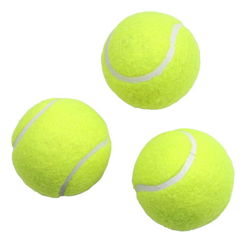 Pelotas De Tenis Kit X3 Bolas Estuche Juego Deporte Raquetas