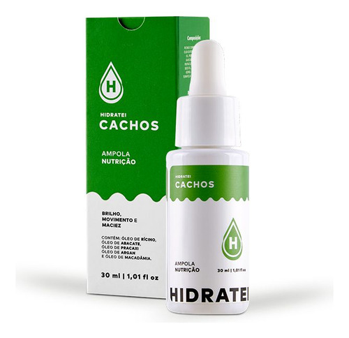 Booster Nutrição Hidratei Cachos - 30ml