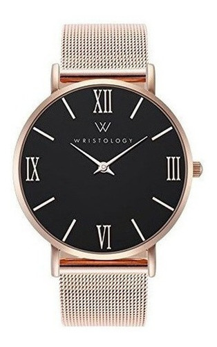 Wristology Stella Rose Romana Mujer Oro Negro Caramba Reloj