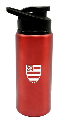 Squeeze Vermelho C/ Bico 600ml Zico Flamengo Crf Cebola 4189