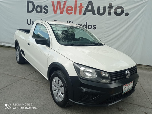 Imagen 1 de 15 de Volkswagen Saveiro Starline Std Blanca 2018 Unica