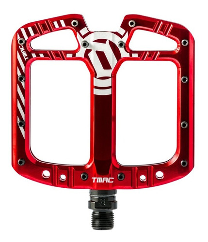 Pedal Bicicleta Deity Tmac Color Rojo