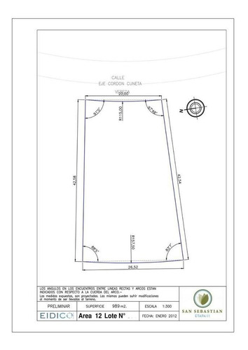 Imagen 3 de 4 de Venta De Excelente Lote En Barrio San Sebastian - Escobar.