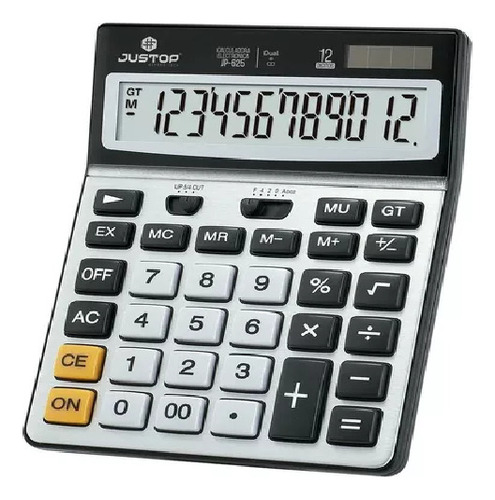 Calculadora Electrónica Justop Jp-625 19 X 15 Cm 12 Digitos