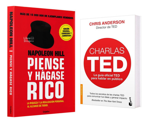 Piense Y Hágase Rico R + Charlas Ted Chris Anderson