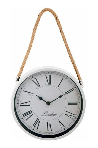 Reloj De Pared Decorativo C/soga  (rl17063)