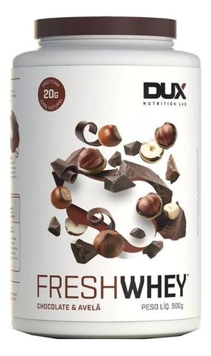 Fresh Whey 3w Isolado Hidro Chocolate Belga E Avela 900g Dux