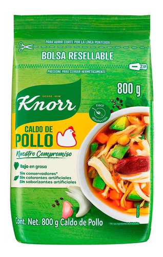Caldo Knorr De Pollo 800g