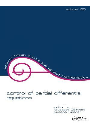 Libro Control Of Partial Differential Equations - Giusepp...