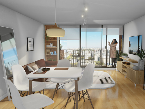 Venta De Apartamento 1 Dormitorio En Nice Concepción, Malvín