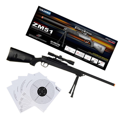 Marcadora Rifle Airsoft Cyma Mk51 Bbs Xtreme P